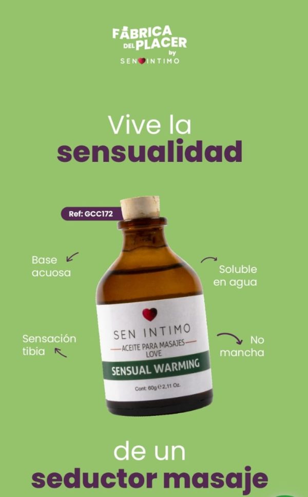 aceites para masajes warming