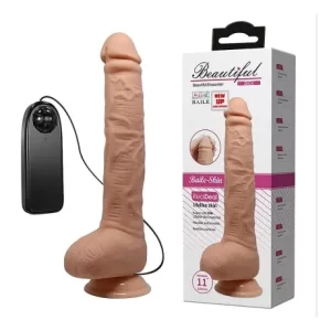 VIBRADOR DICK BEATIFUL RECTO 28 CM HIPERREALISTA1