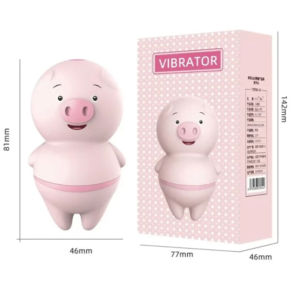 vibrador cerdito pig pilas